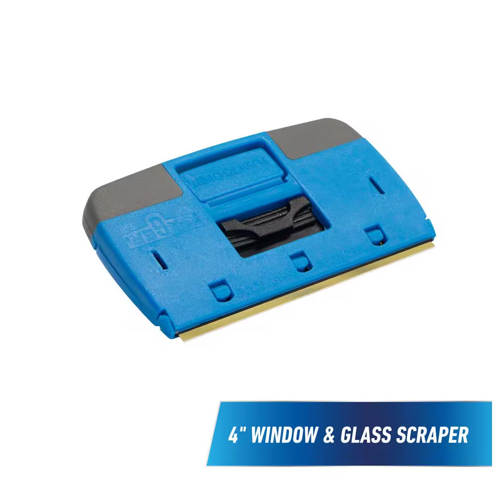 4 In. Window Scraper with Steel Blades