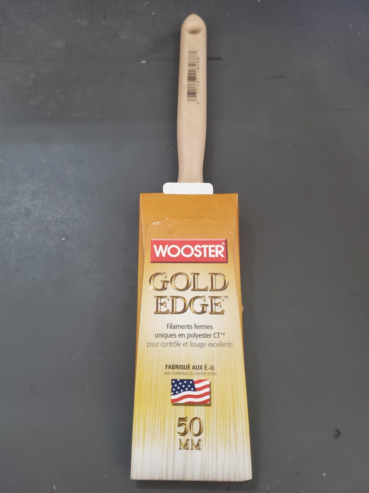 Wooster Gold Edge 5233 2" Flat Sash Paint Paint Brush Lot of 2