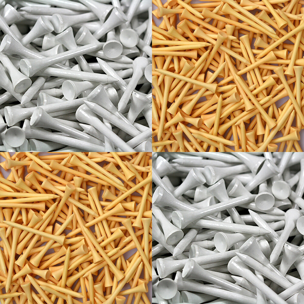 NEW Zero Friction Golf Wood Tees Choose Quantity, Color & Length