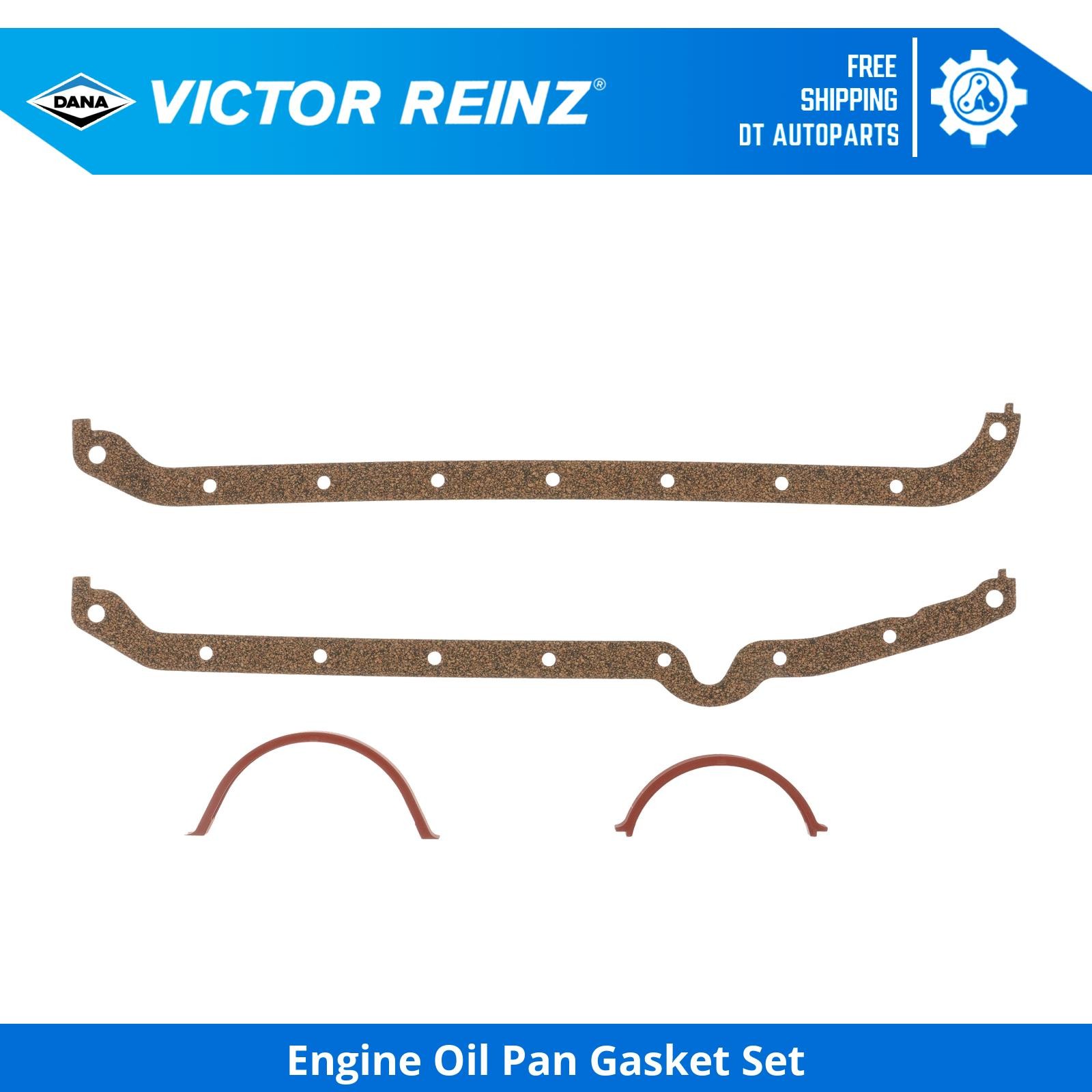 For 1970-1974 GMC Jimmy Engine Oil Pan Gasket Set Victor Reinz 1971 1972 1973