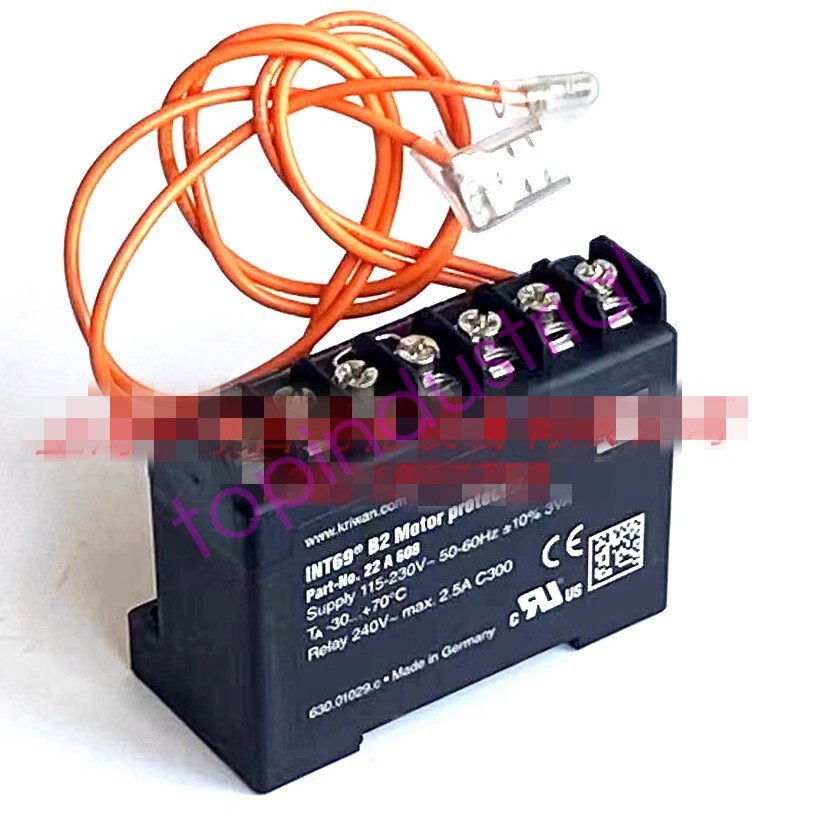 1pcs KRIWAN Motor Protection Module INT69-B2 Part-no.22A 608