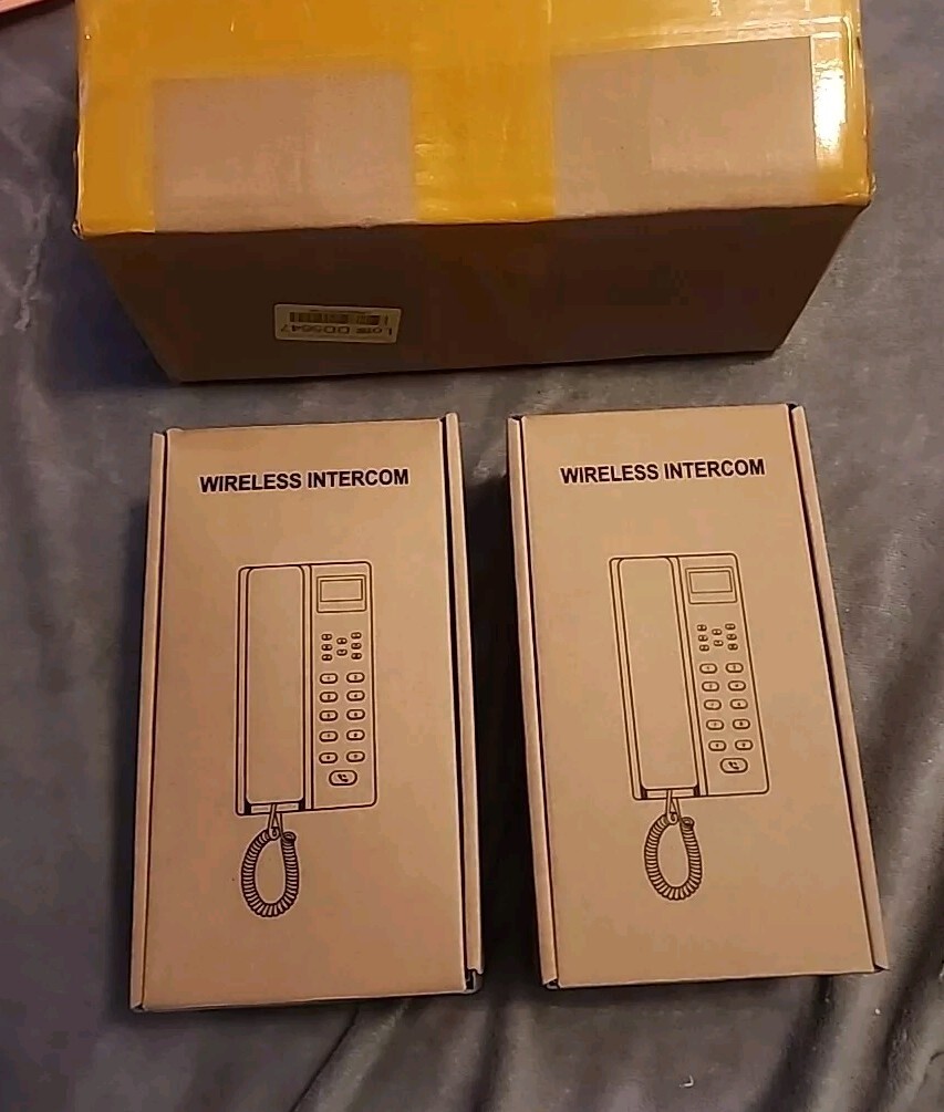 Intercom System for Home Use,Wireless Intercom System Business LCD Screen2pk