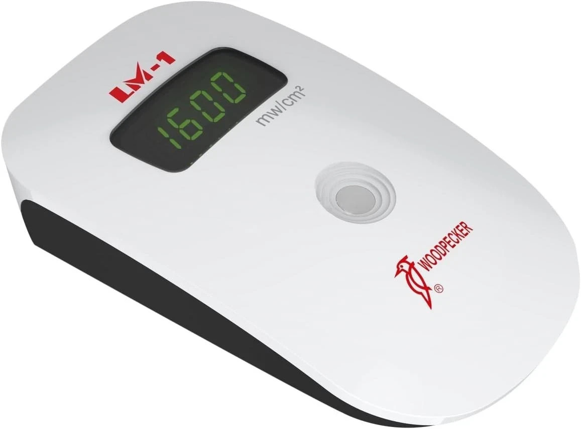 Woodpecker LM-1 LED & Halogen Dental LED Curing Light Intensity Meter Tester