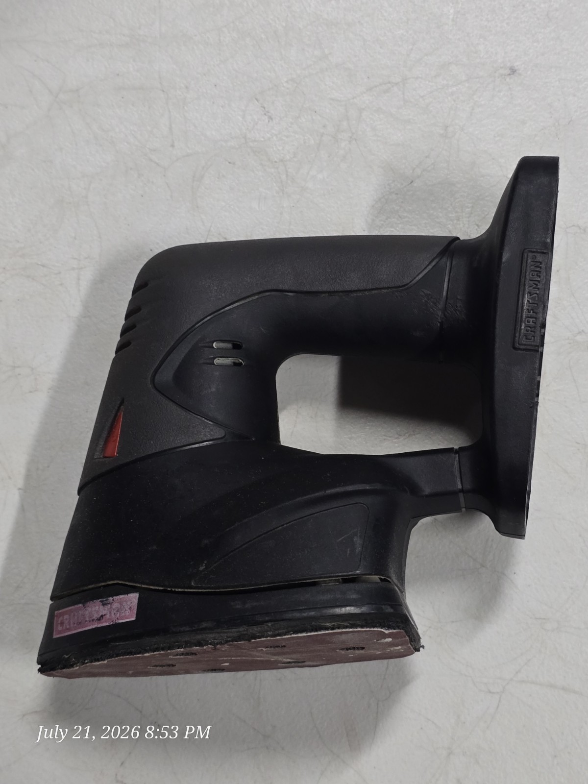 TESTED Craftsman C3 19.2v Volt 5-1/2" in. Corner Sander 315.115701
