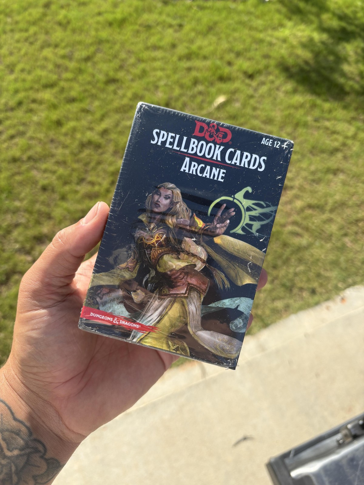 Dungeons & Dragons Spellbook Cards Arcane Gale Force Nine 5E Spell Deck New