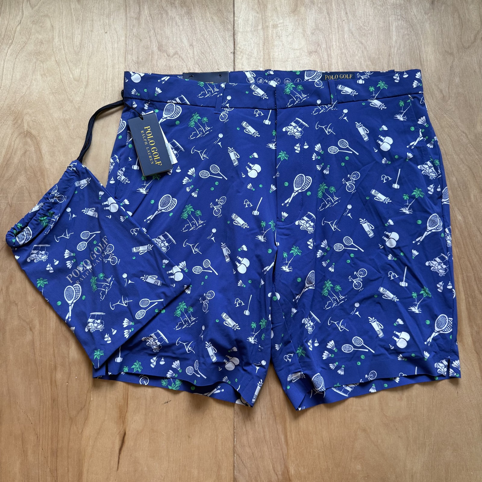 Polo Golf Ralph Lauren Shorts Mens 34 Tailored Fit Athletic Golf Tennis Casual