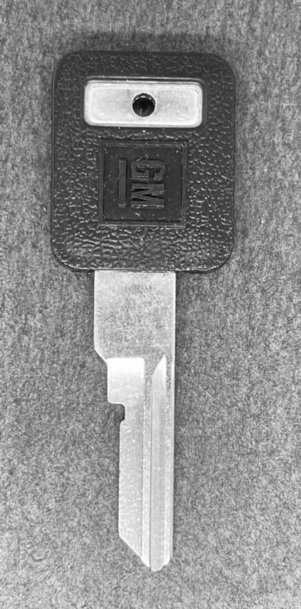Lots of  (2) GM Logo Briggs & Stratton B63-P 593942 Key Blanks for GM "C" Keyway