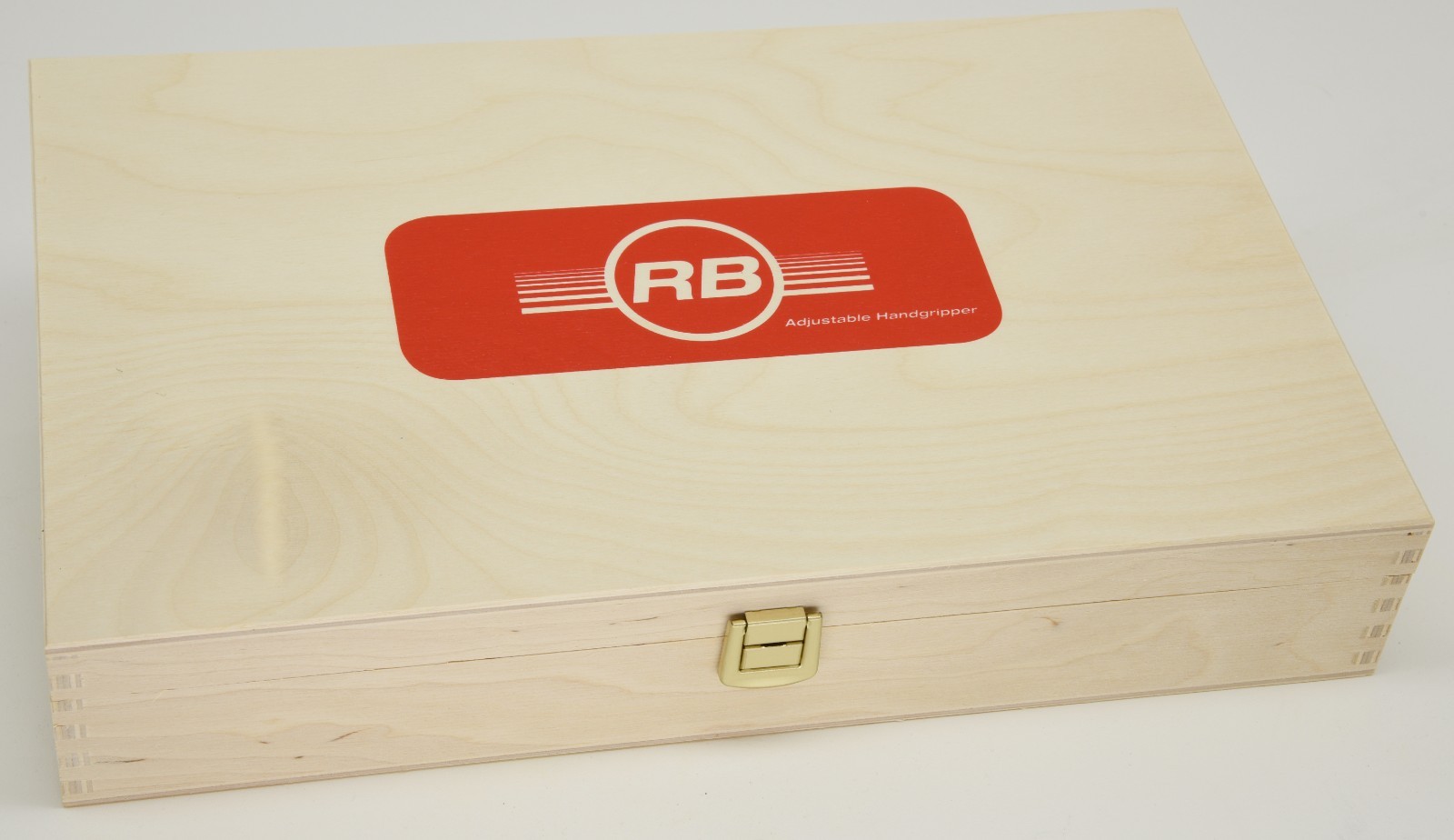 Robert Baraban Adjustable Hand Gripper Holder - Custom Wood Storage Box