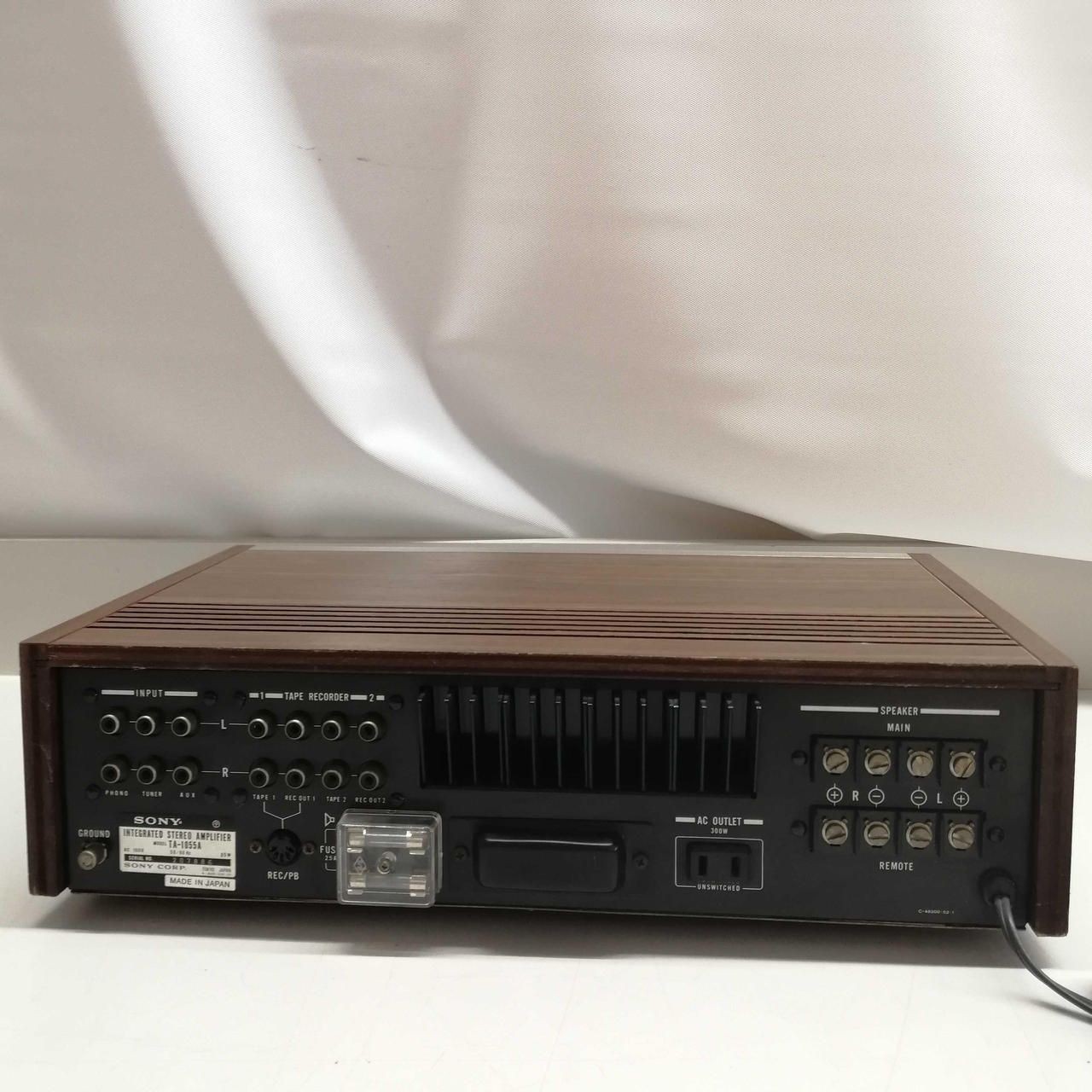 Sony Primain Amplifier Ta-1055A Junk Used
