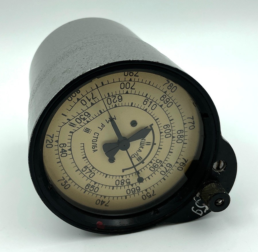 Very Rare!!! Altimeter Vintage USSR Military Aircraft #59