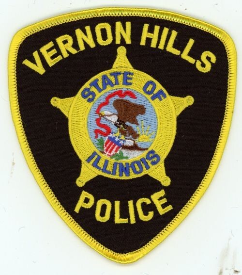 ILLINOIS IL VERNON HILLS POLICE NICE SHOULDER PATCH SHERIFF