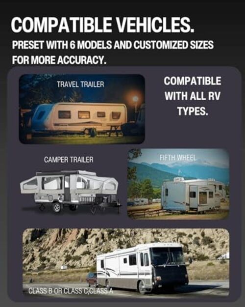 Bluetooth RV Leveling System - Wireless Leveling for Campers