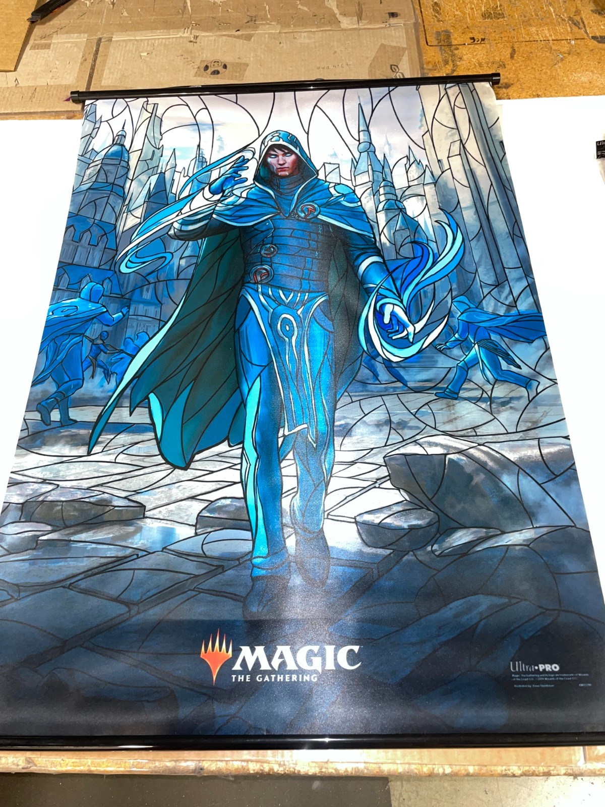 Ultra Pro Wall Scroll Stained Glass - Jace 68cmx95cm