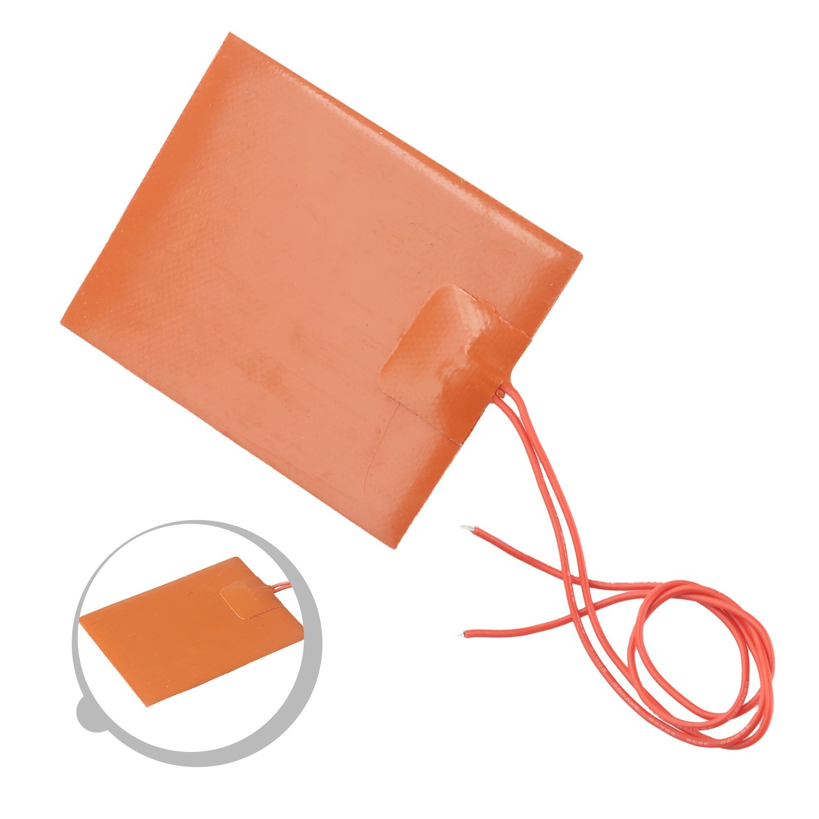 20W 12V Silicone Heating Pad Heater Mat For 3D Printer Flexible Waterproof NEW
