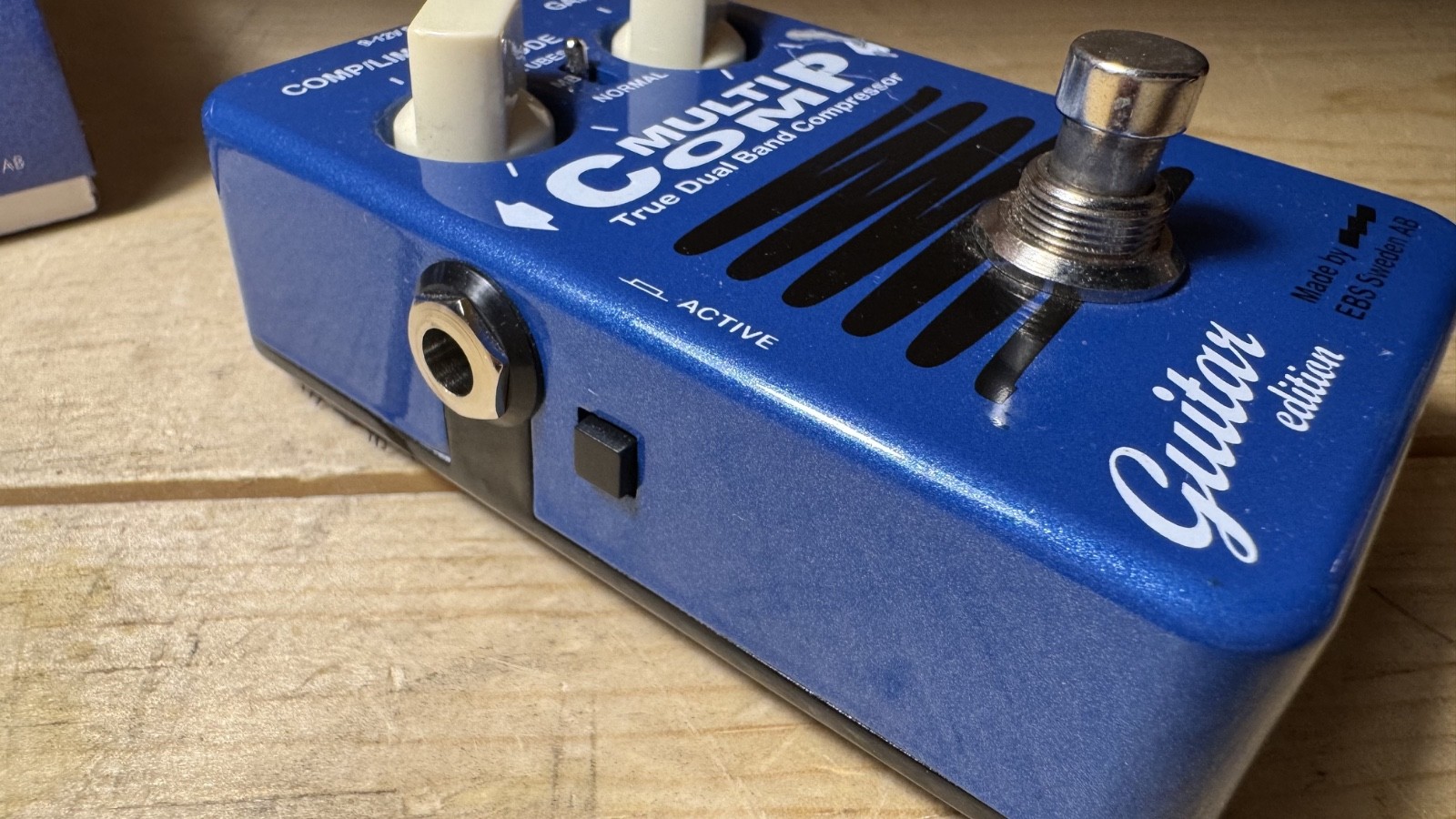 EBS Multi Comp True Dual Band Compressor - Guitar Edition