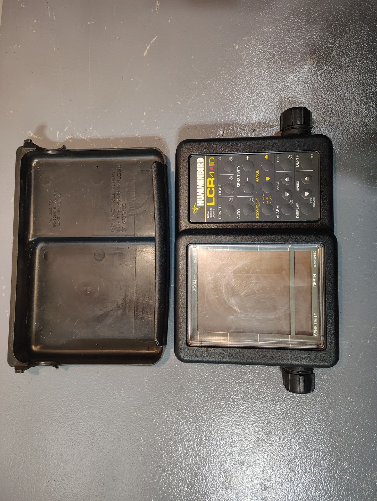Humminbird LCR 4.ID Portable Deep Water Fish Finder Head Unit Only *No Cables*