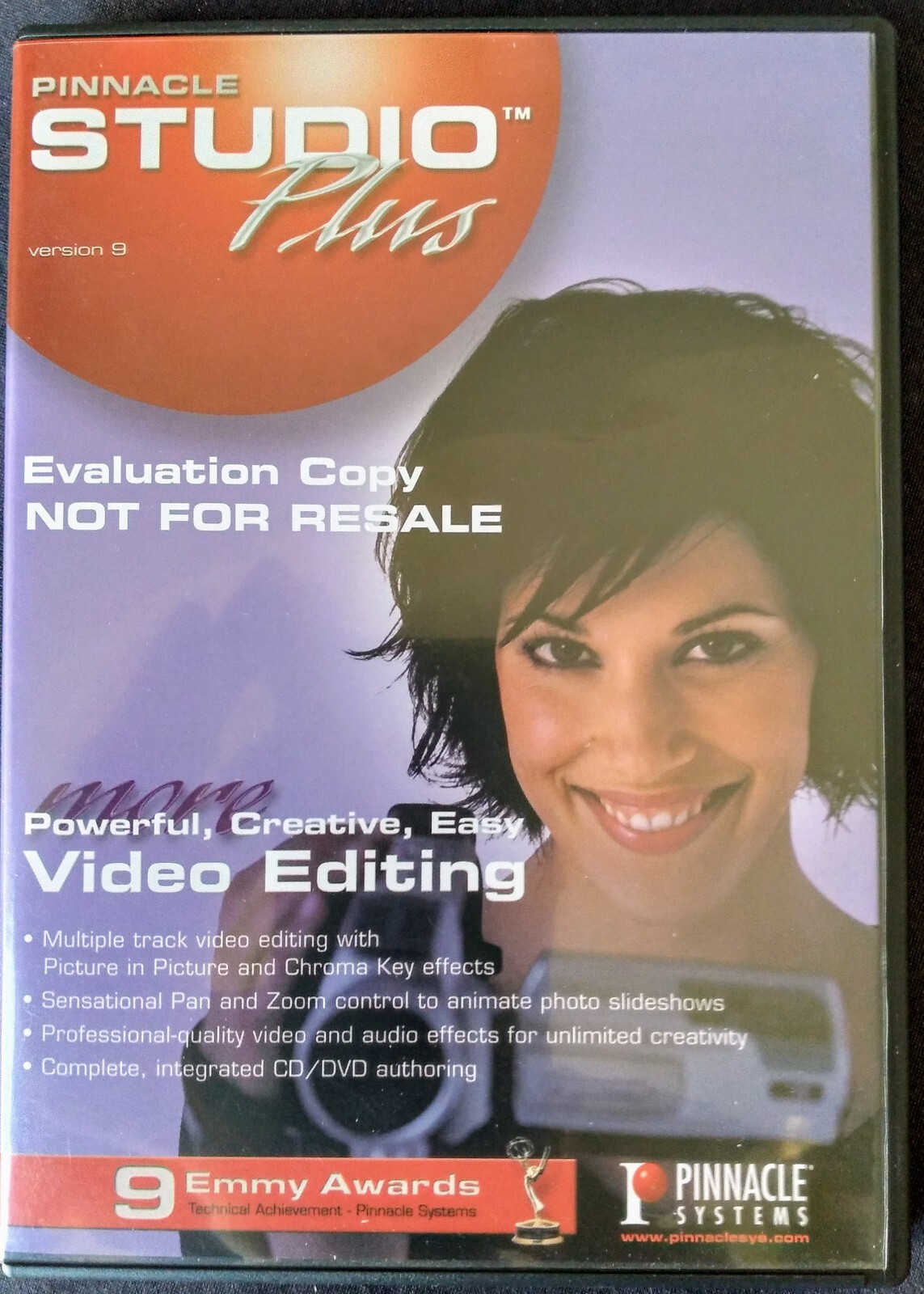 Pinnacle Studio Plus Version 9 Video Editing Software + Extras: Guide Book & DVD