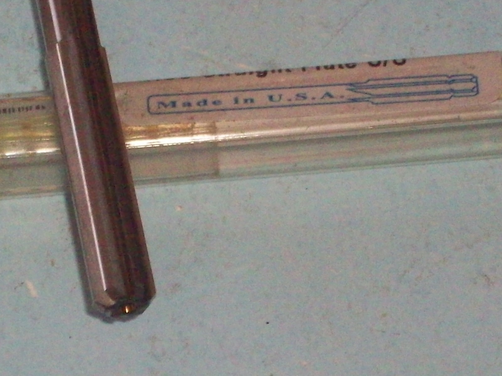 NEW YANKEE HSS 6 STRAIGHT FLUTE REAMER  0.3135 ,  MADE IN USA , FREE SHIPPING!!