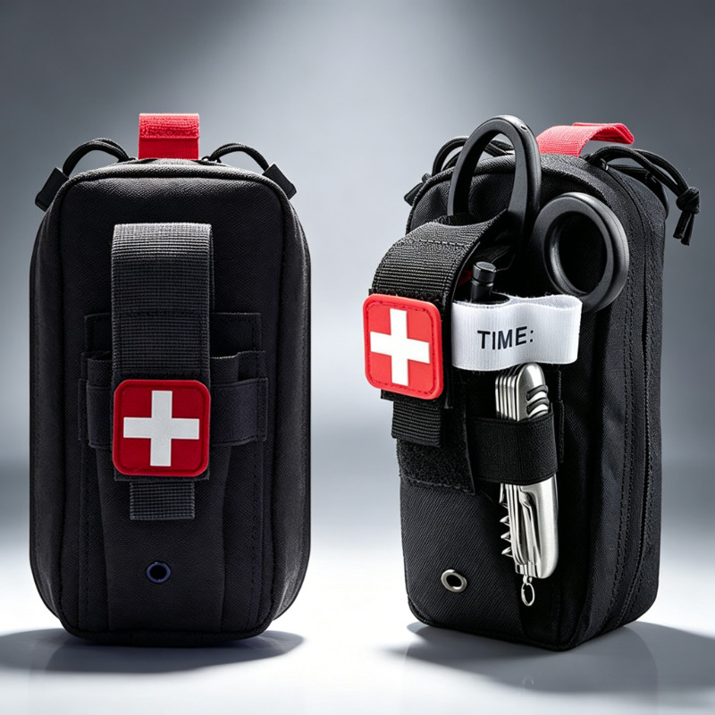 US Tactical MOLLE Medical Pouch Survival Bag Outdoor Hunting EMT First Aid Pouch