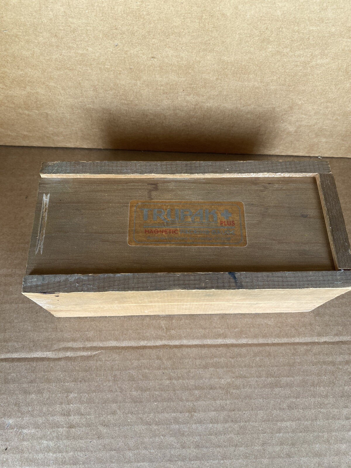 Trupak Magnetic Press Packing Paper Gauge Preowned