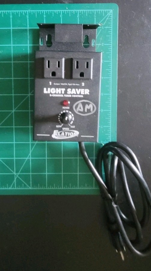 Elation Professional Light Saver 2-Channel Timer Control DJ Stage Lighting...