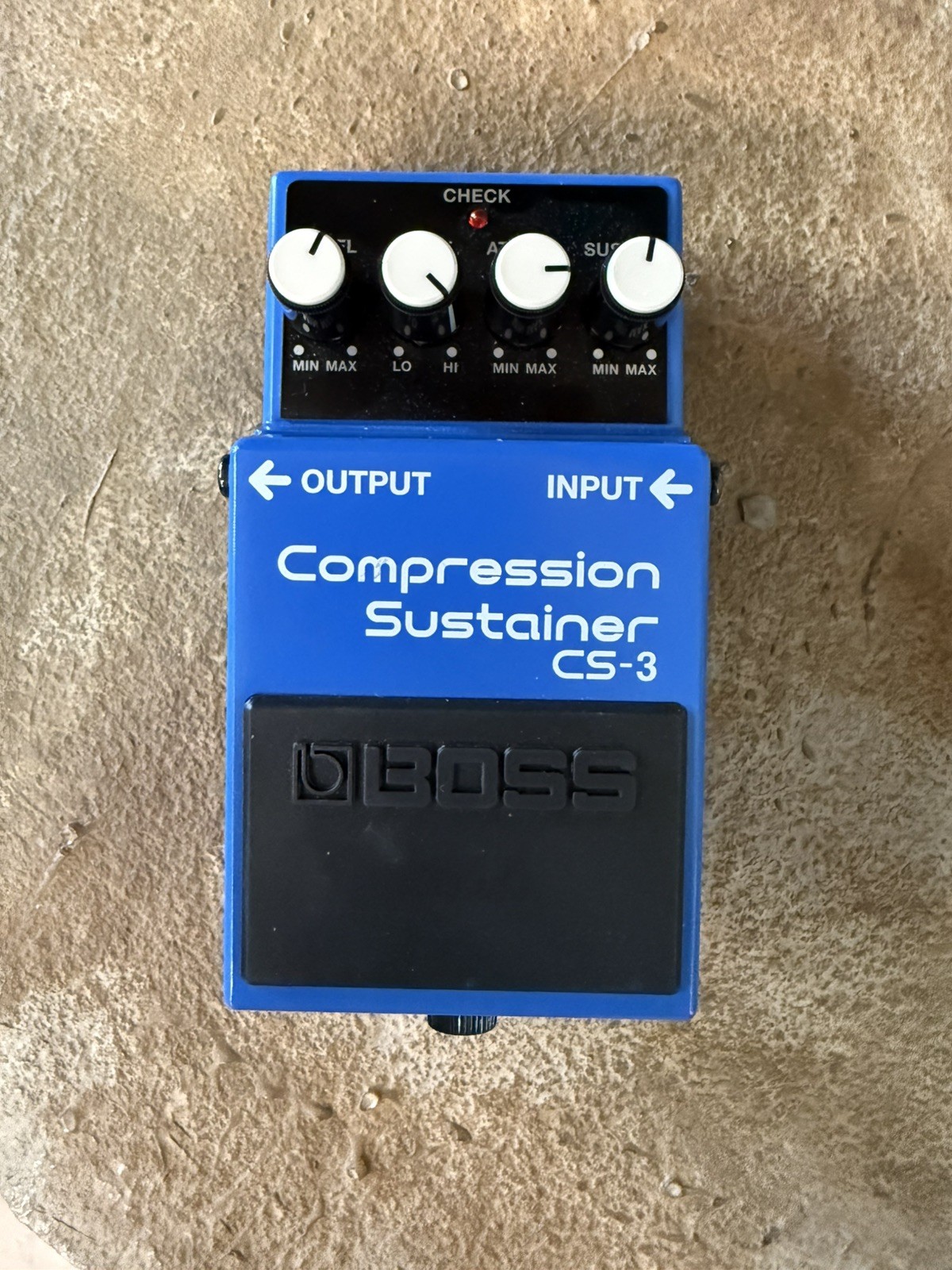 Boss CS-3 PSA Compression Sustainer Guitar Effects Pedal In Working Order