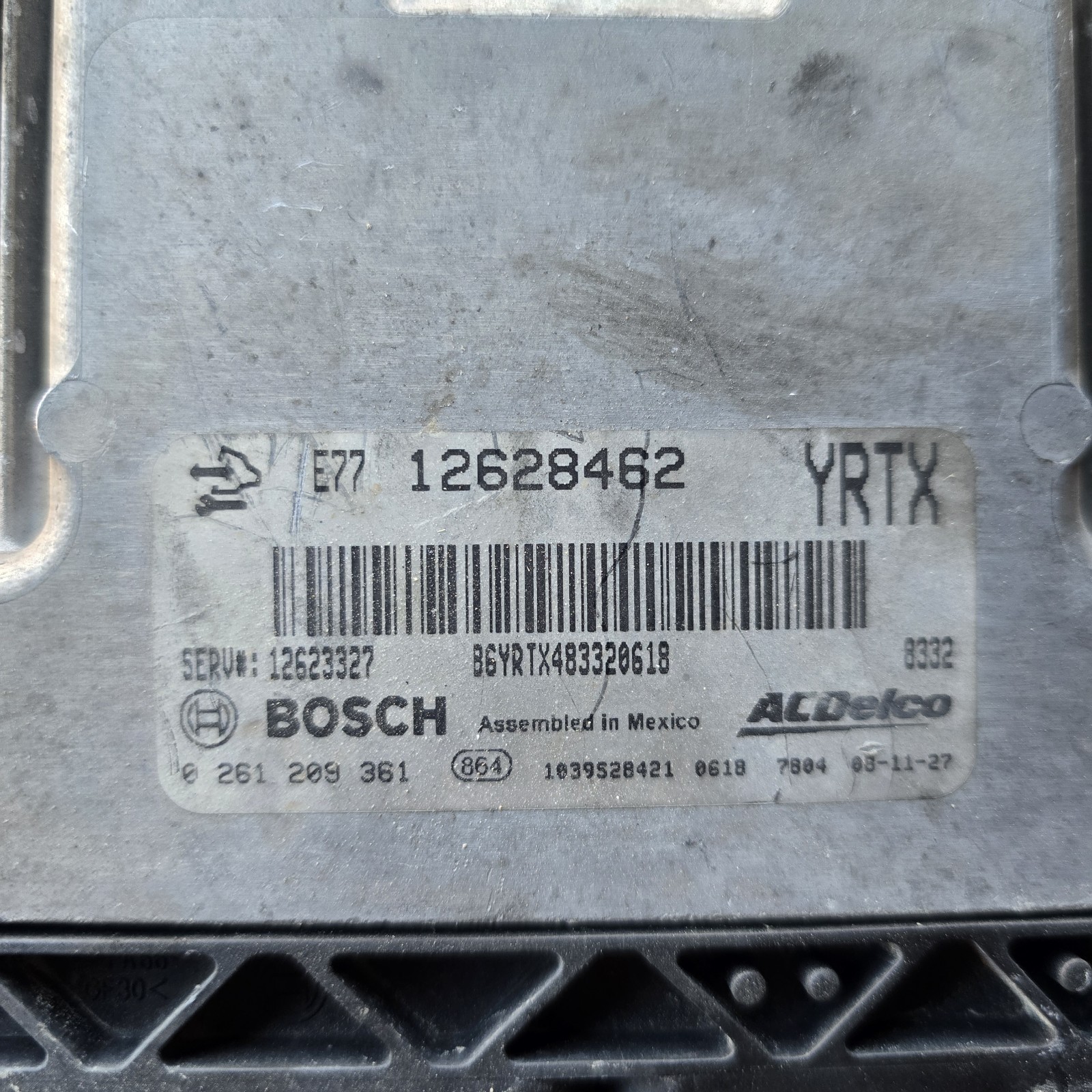 2008-09 Cadillac SRX CTS 3.6L ECM Engine Computer Module ECU PCM 12628462 YRTX