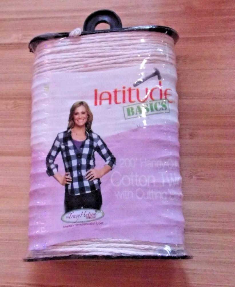 Latitude Basics #16301 Cotton Twine with Cutting Blade 200' - Details Below
