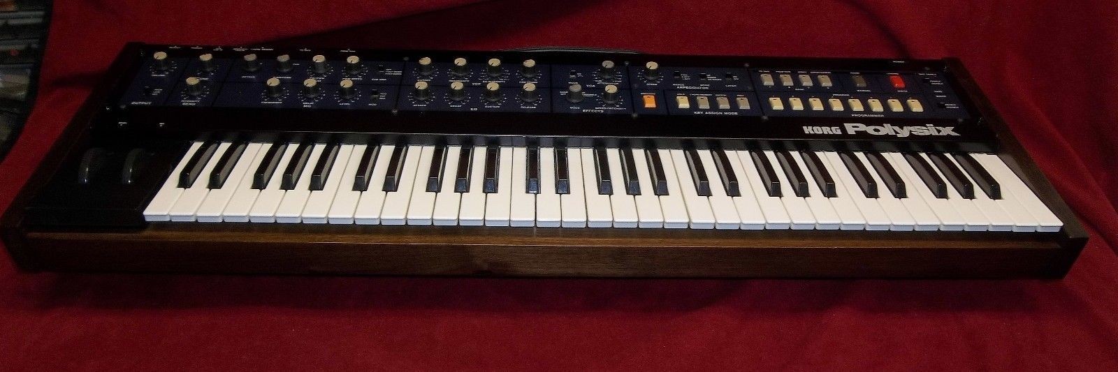 Korg PolySix Synthesizer Replacement Solid Walnut Chassis / Body / Case