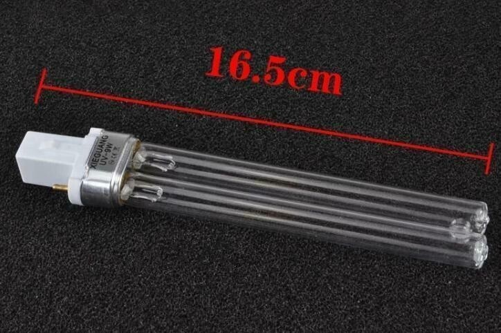 9W 9 Watt R-18D UV Bulb R18, R18W, R18D D100 D200 A200 Lamp, Bulb G23 2 Pin Base