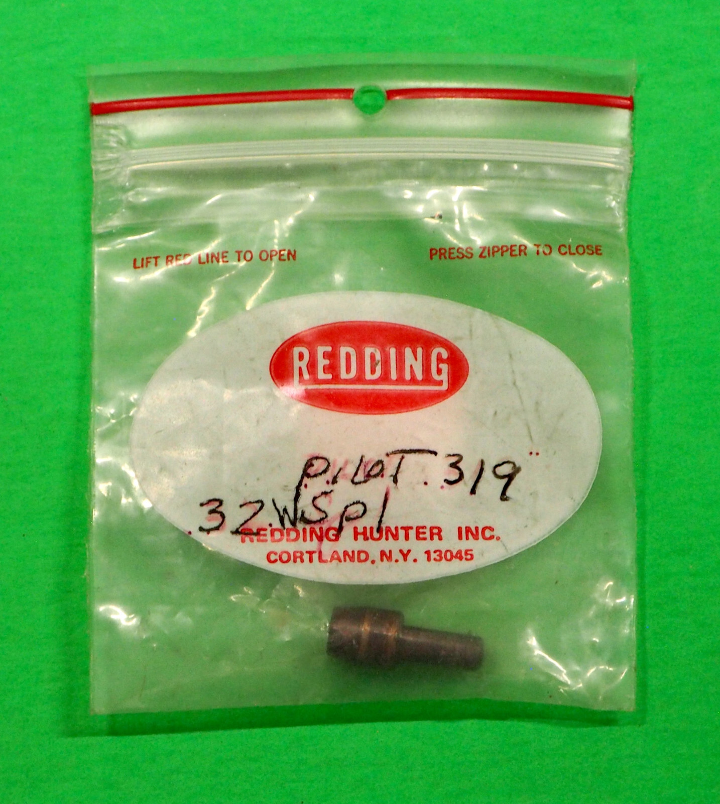 Redding .319 Split Shank Trimmer Pilot-(15319)-in older package-.32 Cal