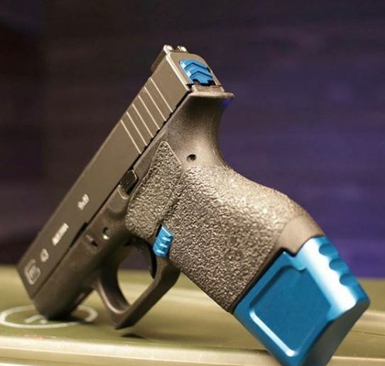 Tyrant Designs Slide End Plate Billet Aluminum Release for Glok 43 43x 48 Cover