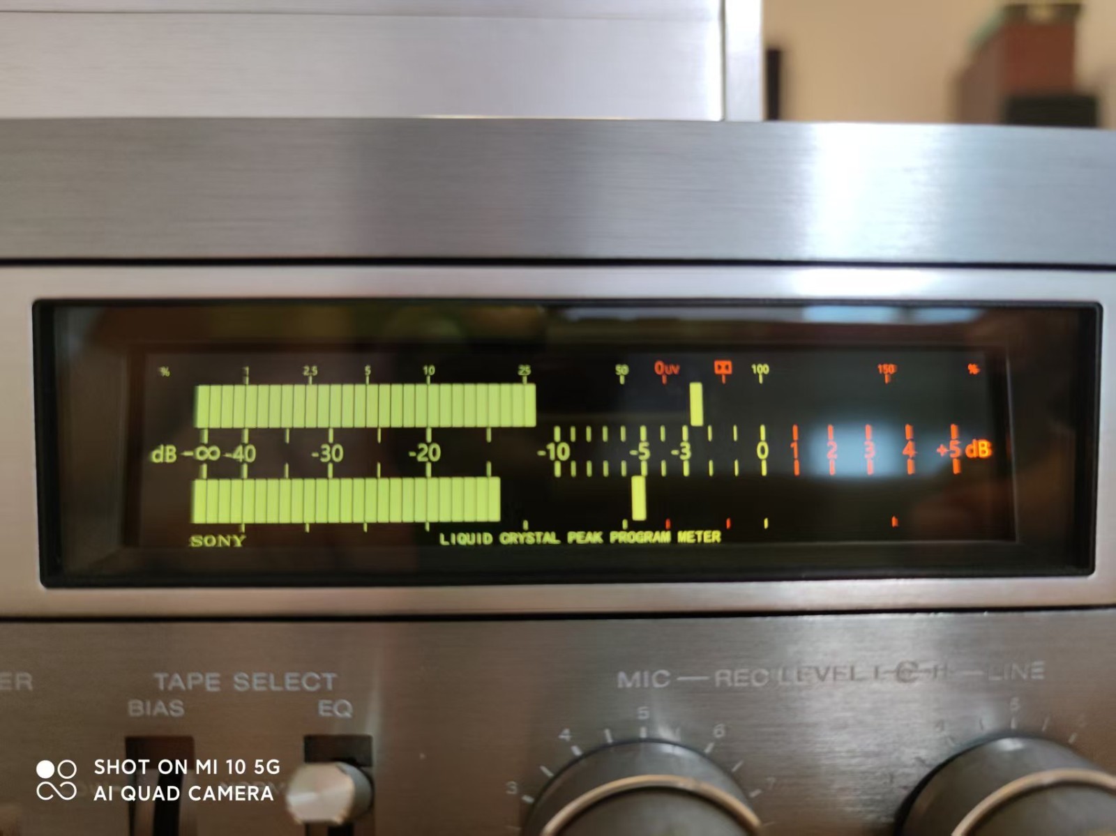 SONY TC-K8B DISPLAY