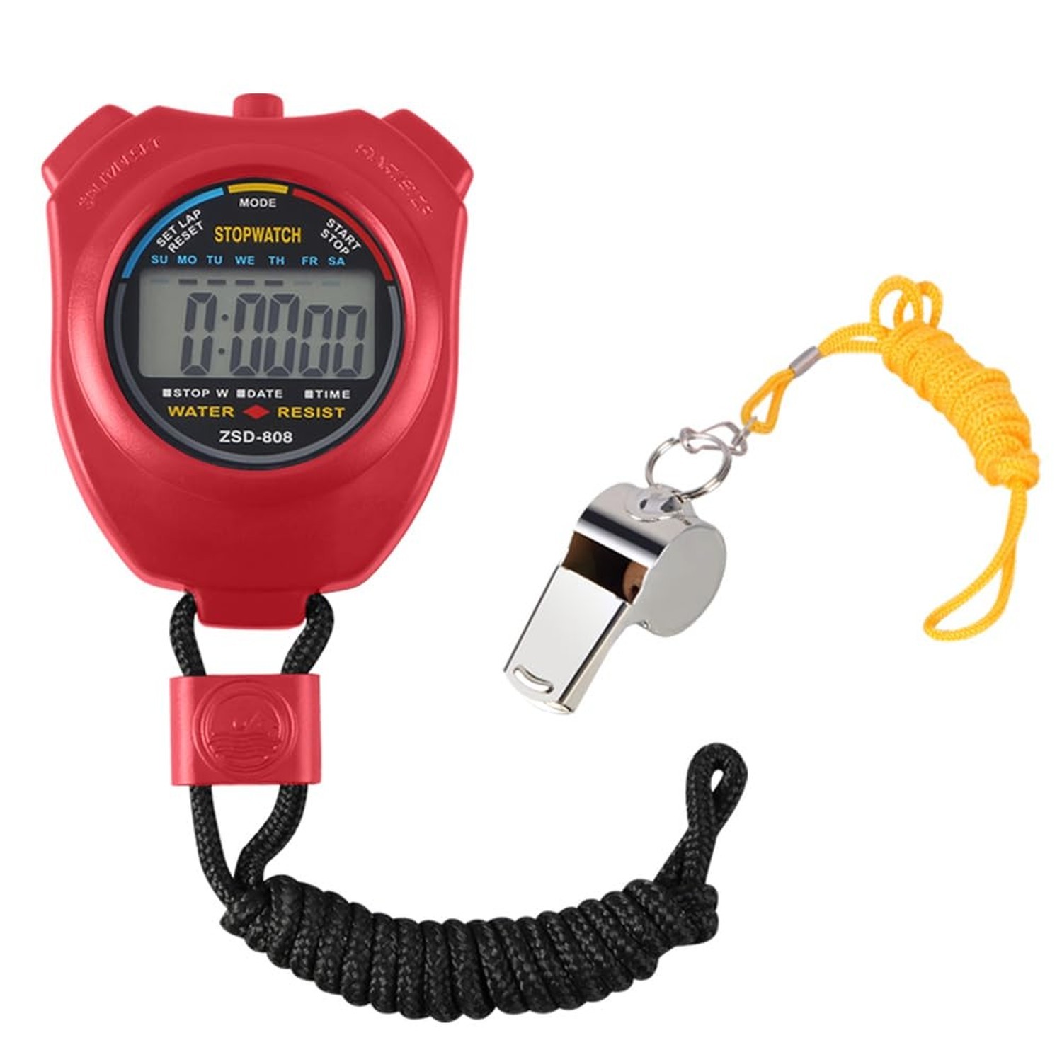 Vicloon Sport Stopwatch Timer, Professional Digital Sport Timer with Stainles...