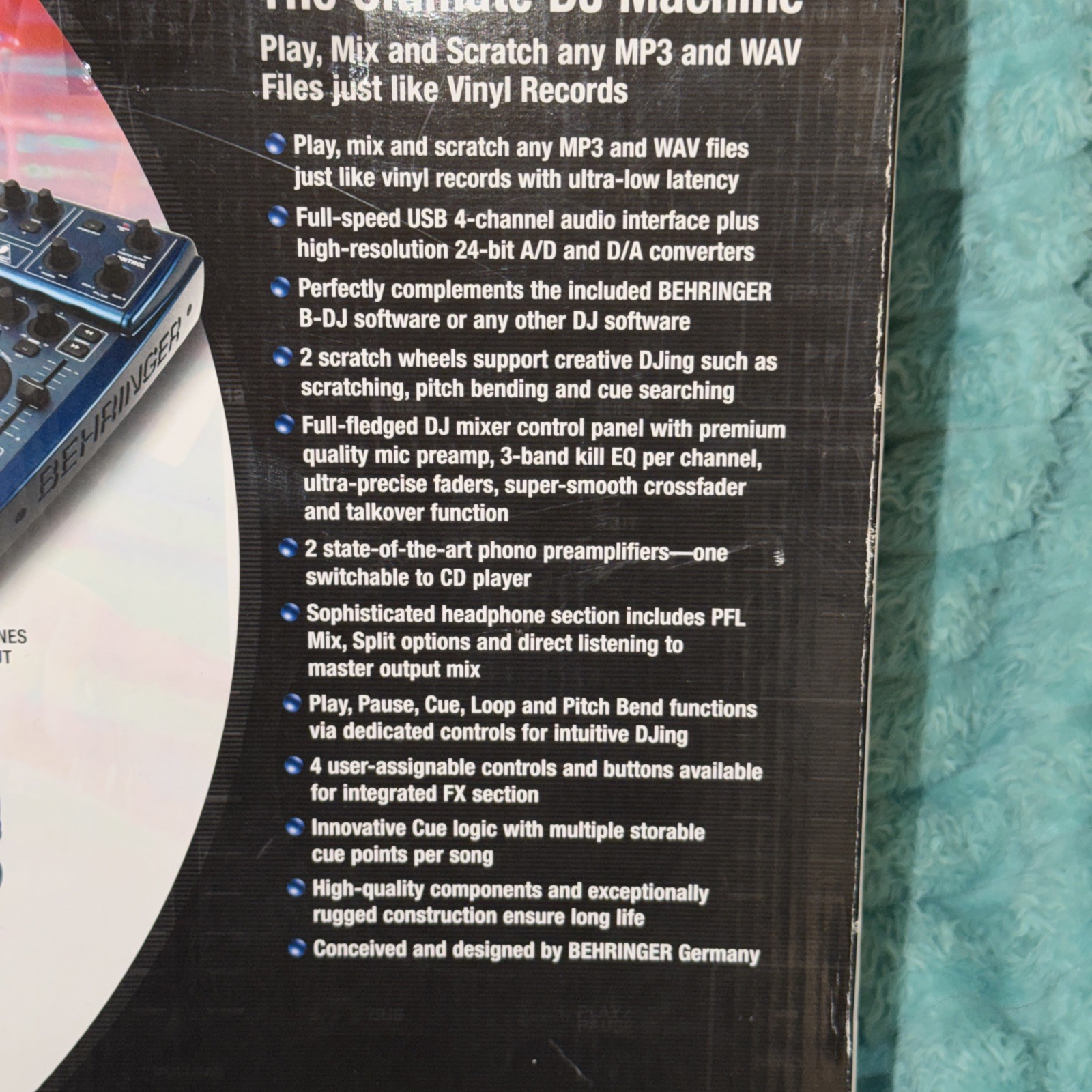 Behringer BCD 2000 B-Control DeeJay Ultimate DJ Machine