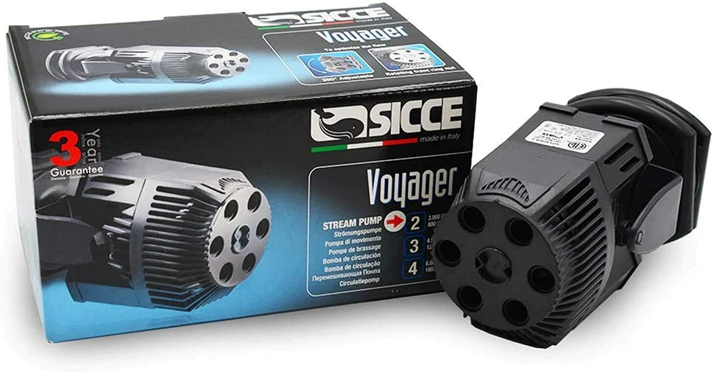 SICCE VOYAGER 2 STREAM PUMP  800 GPH  Aquarium Circulation Water Pump SIC115