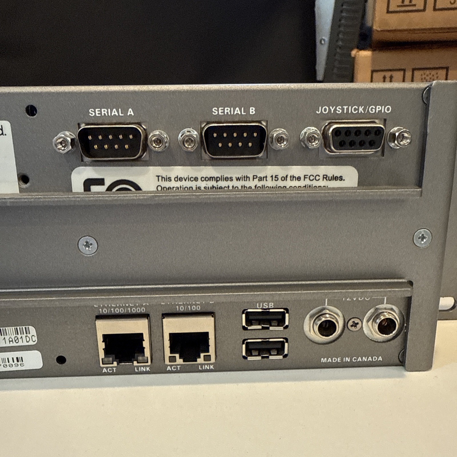 Evertz Microsystems LTD. CP-2116E System Control Panel, Touchscreen