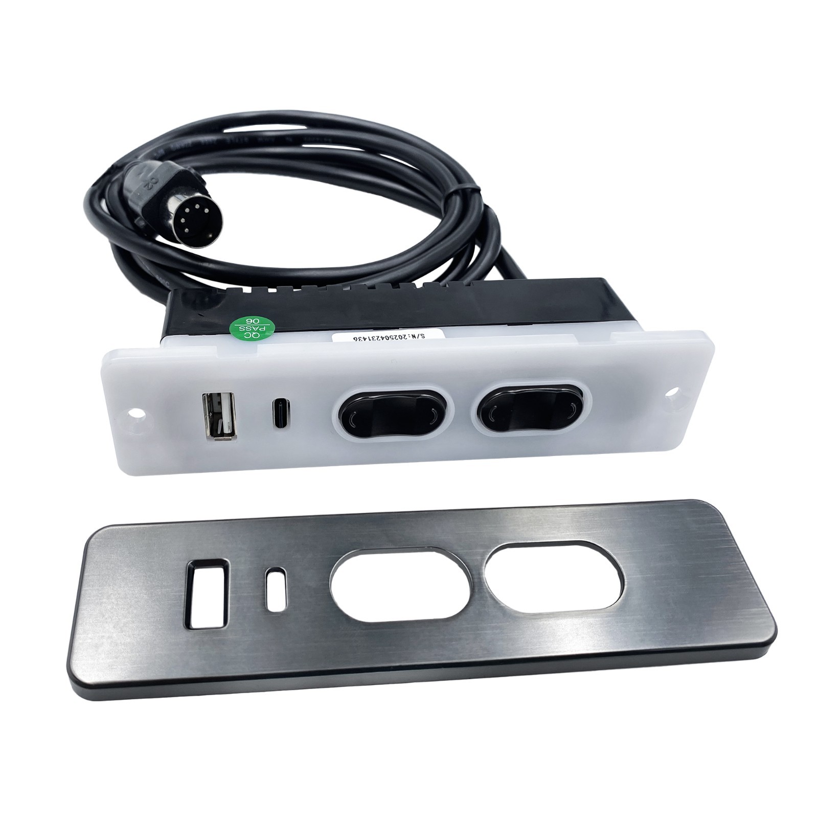 4 Button 5 Pin Switch DL-SK-179-06 Lift Chairs Hand Control with USB A C Port