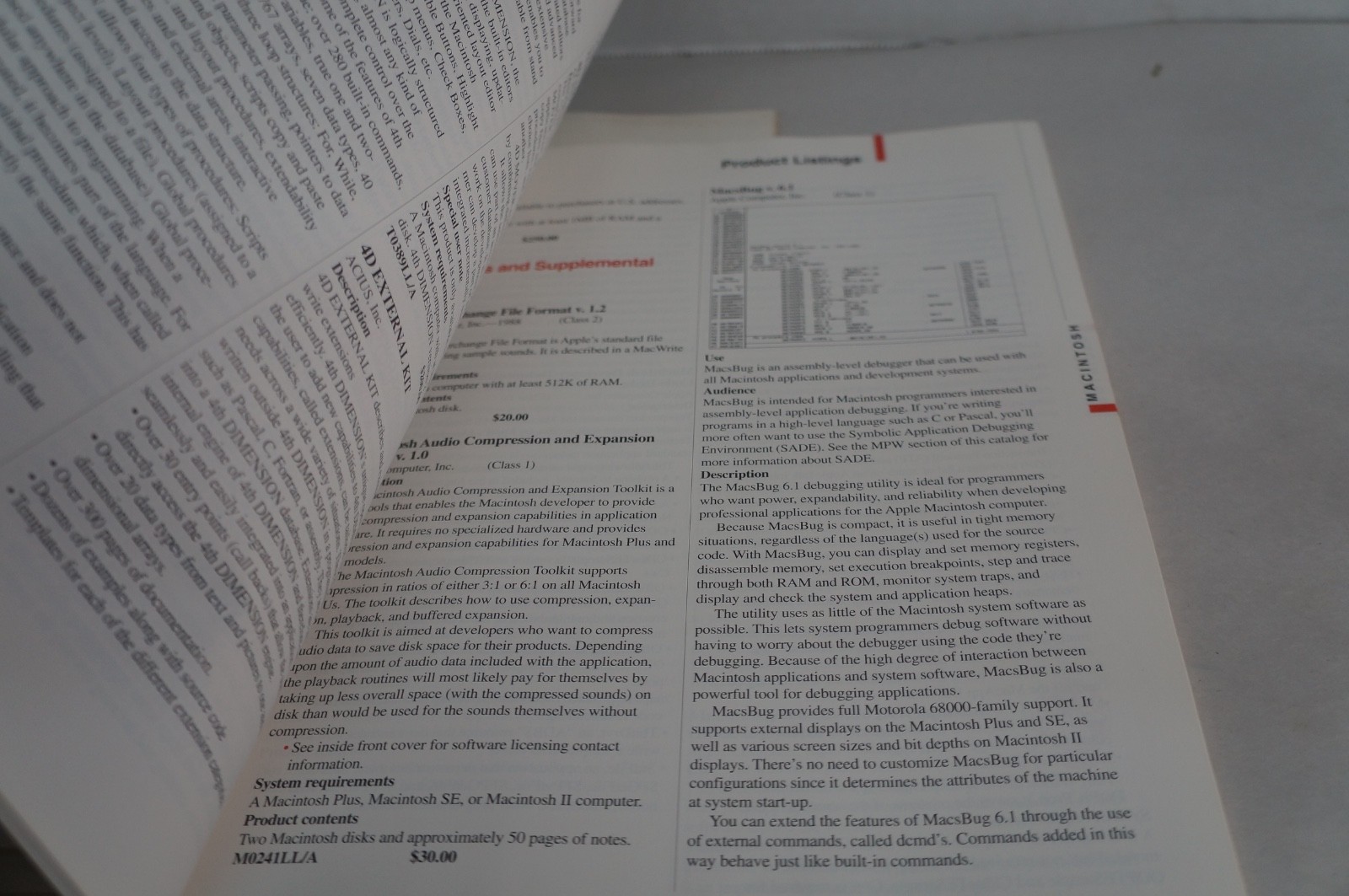 lot of 10 Vintage Apple APDAlog Catalogs For Programmers & Developers APDA Log