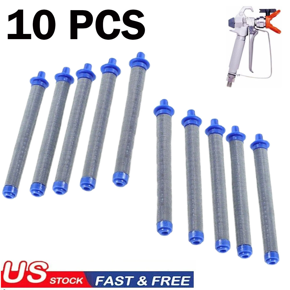 10PCS  288749 Airless Spray Gun Filter 60 Mesh Compatible for Spray Gun
