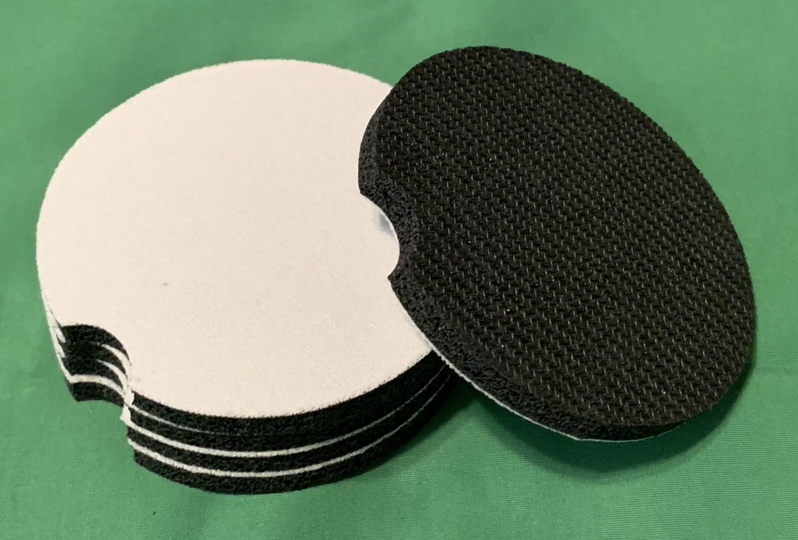 Sublimation Car Cup Coasters Blank Sublimation Cup Coasters Blanks with 1 Pc