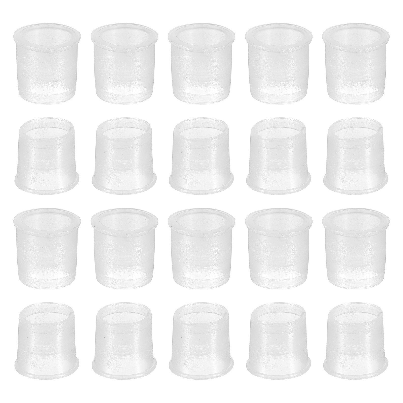 Lamp Pipe Cord Protector, 50 Pcs Washer Liner Bushing for 1/4 IPS Pipe, Clear