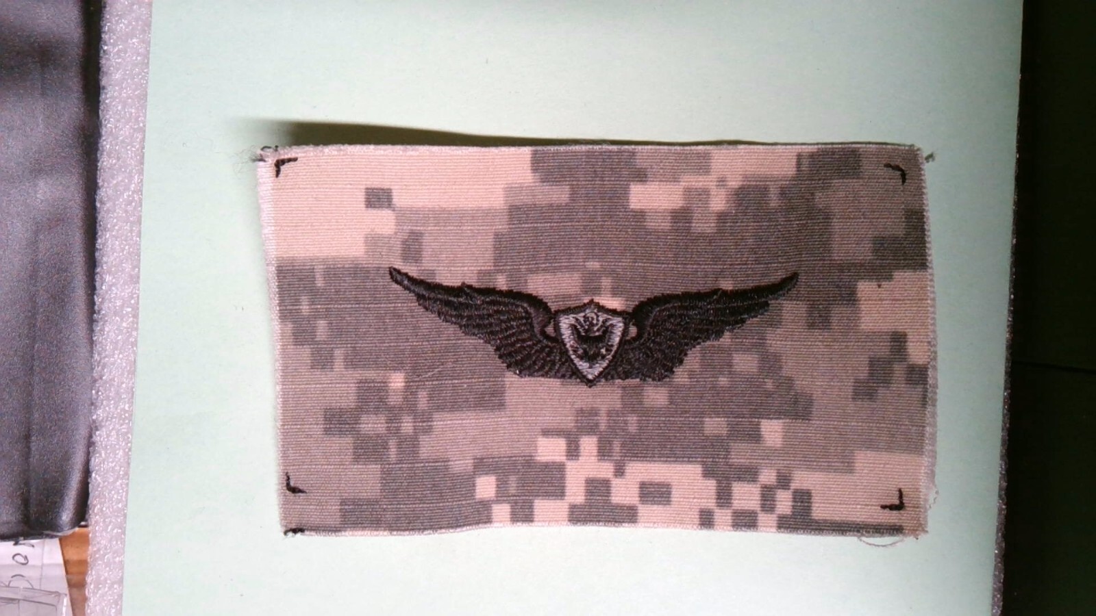 MILITARY PATCH OLDER AIR CREWMAN DIGITAL ACU SEW ON