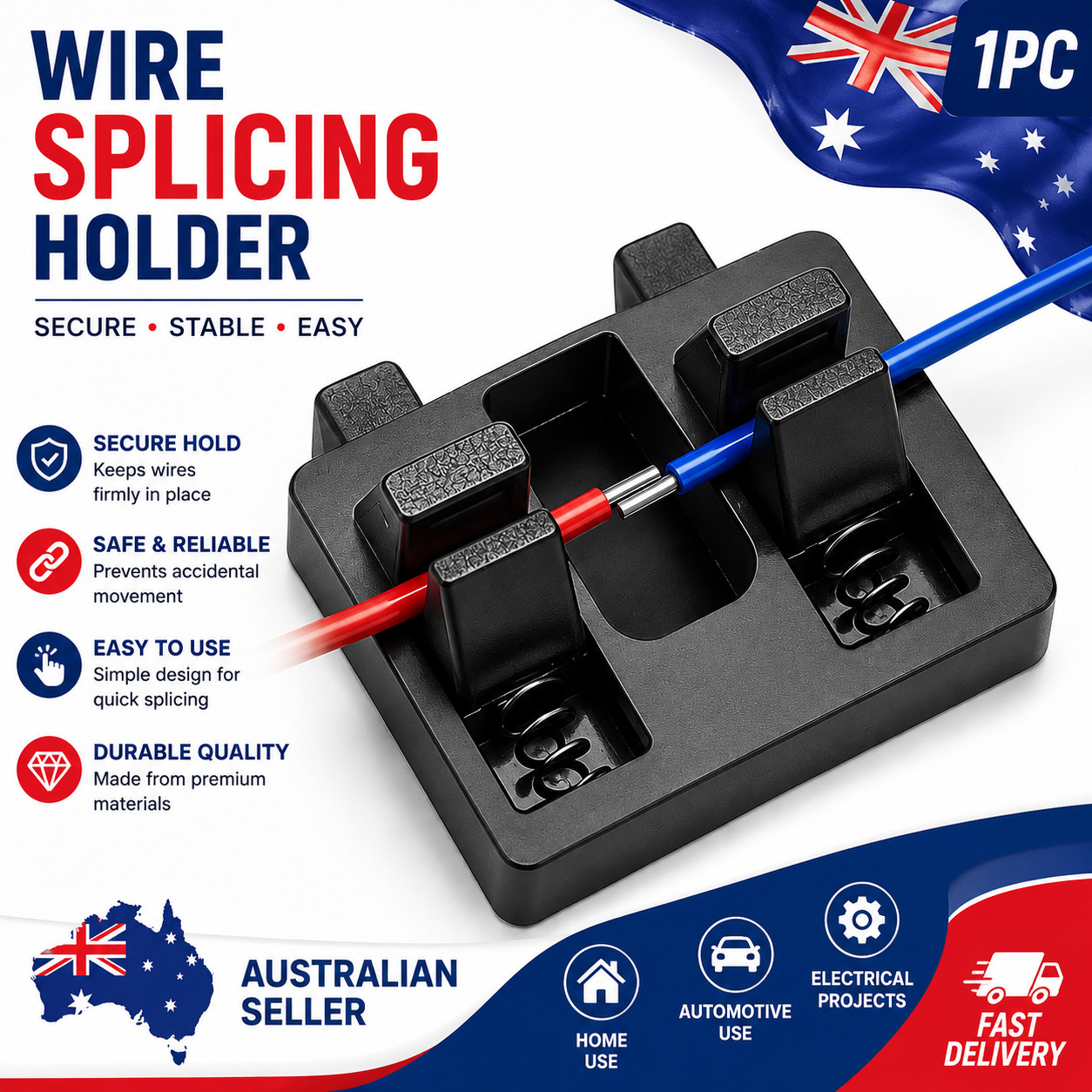 Electric Wire Welding Fixture Clamp Soldering Holder Tool for Repair Work