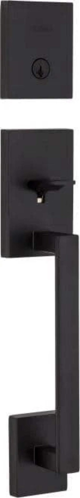 Kwikset 818SCELIP-514S.STRKP San Clemente Keyed Entry Handleset Exterior Only, M