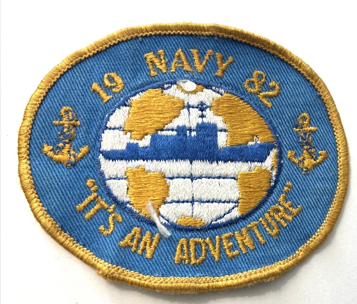 US Navy 1982 "It's An Adventure" Patch 3.5"