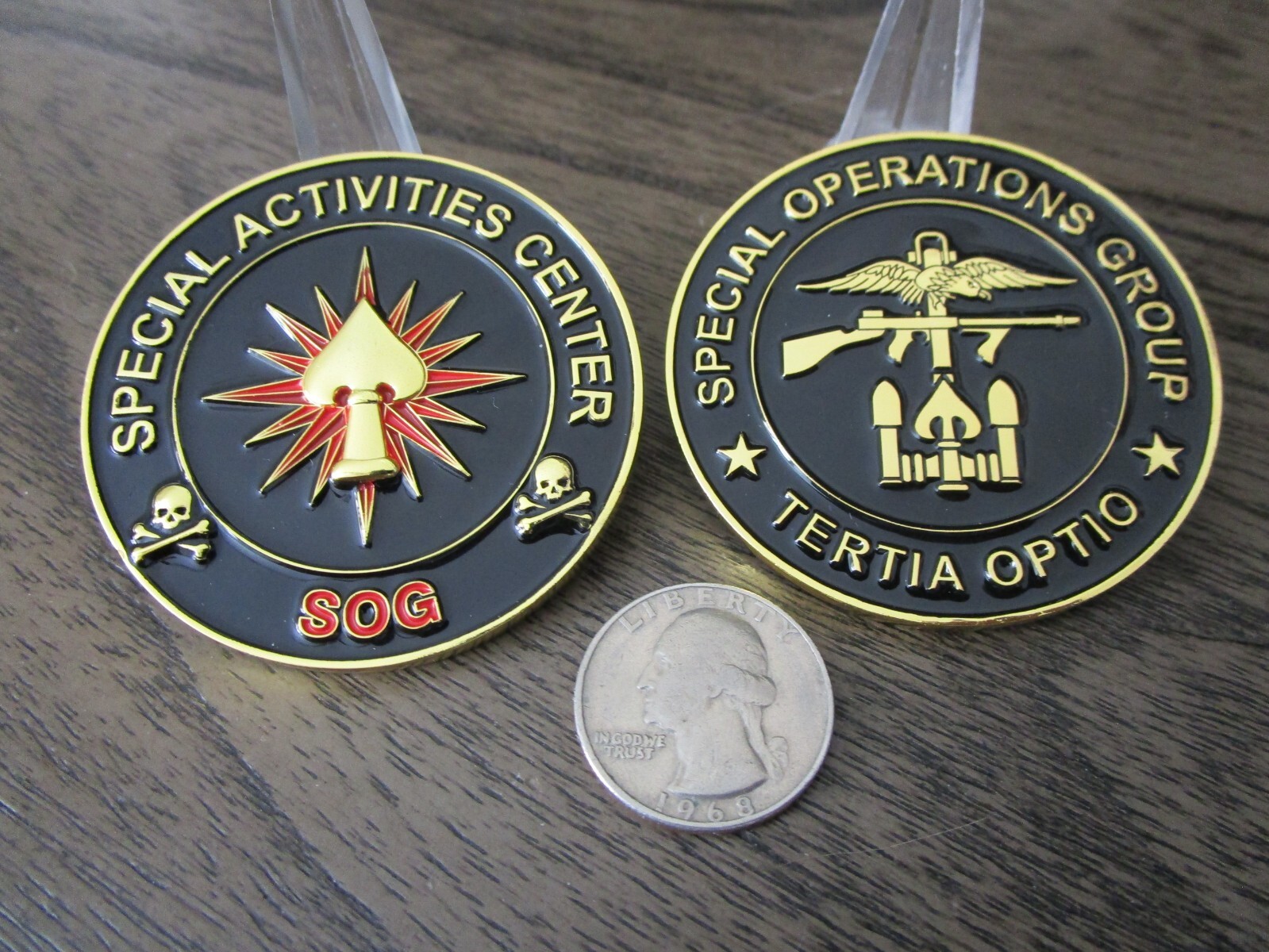 Special Activities Center Special Operations Group SOG SAD CIA Challenge Coin