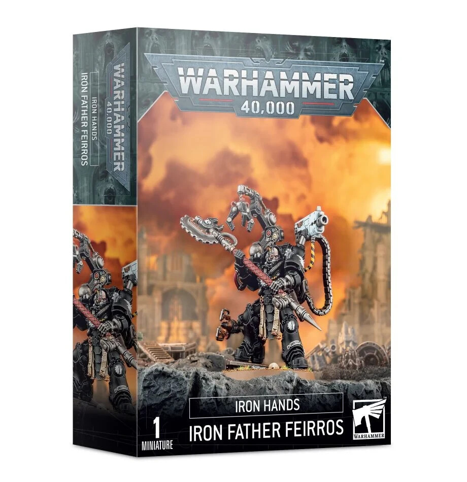Iron Hands Feirros Space Marines Warhammer 40K NIB