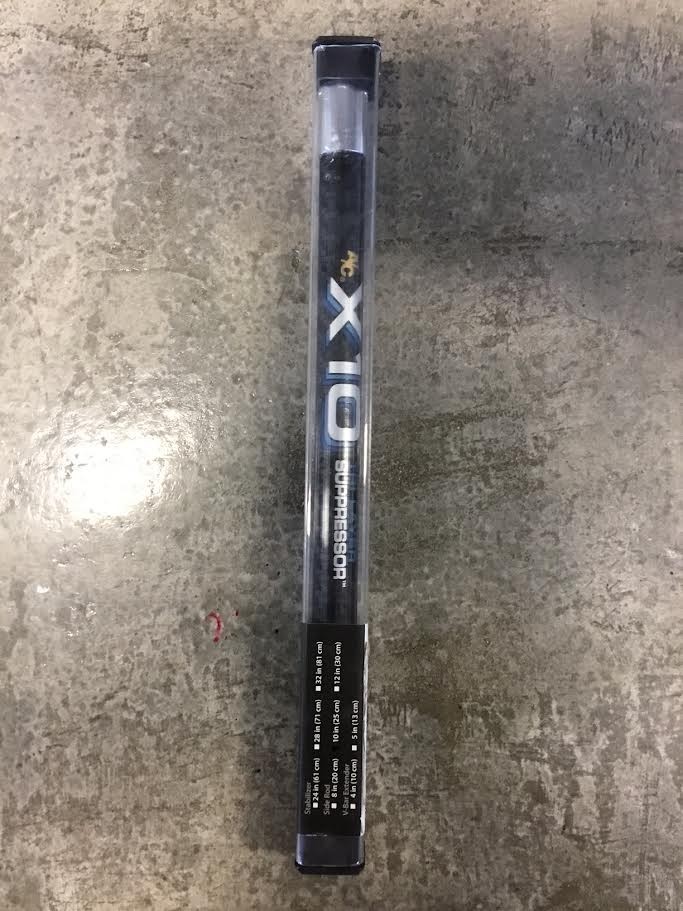 Easton Archery Stabilizer X10 Tri-Layer Suppressor 10" Side Rod