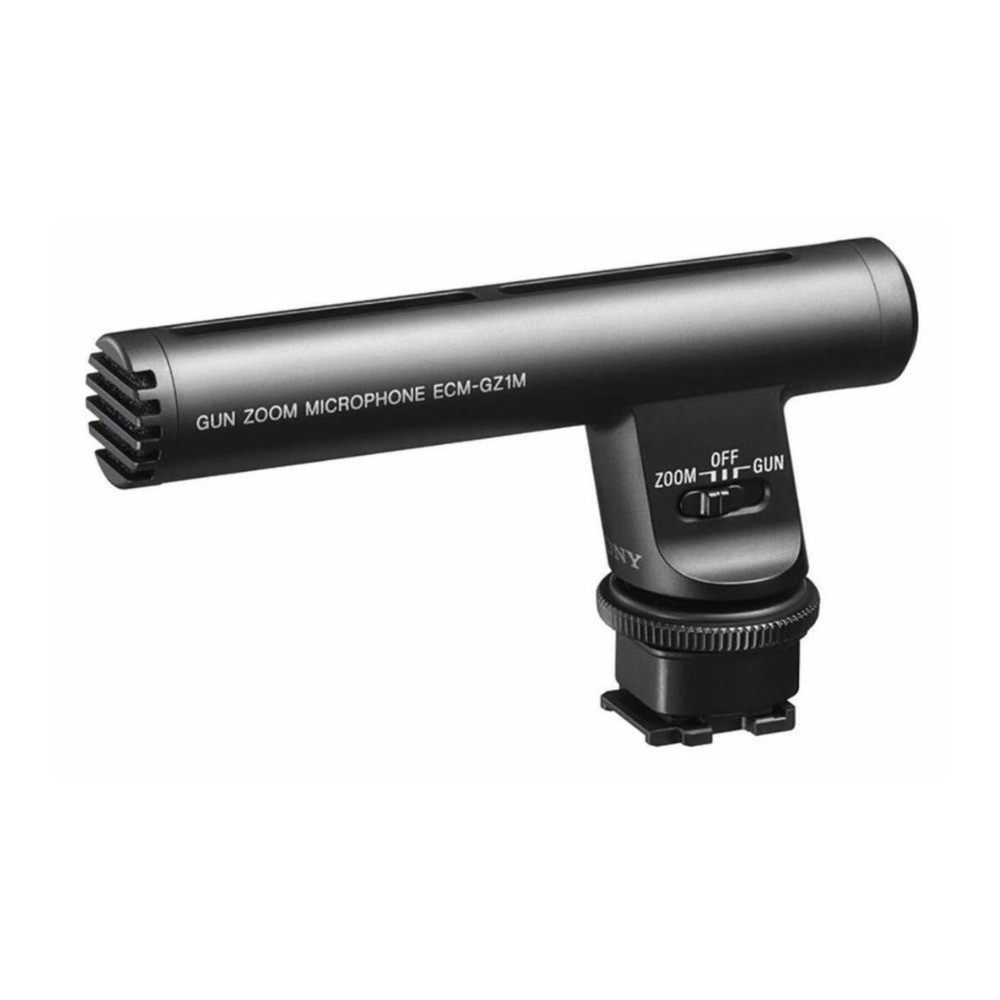 Sony ECMGZ1M Gun Zoom Microphone PRO VLOG Gear (Black)